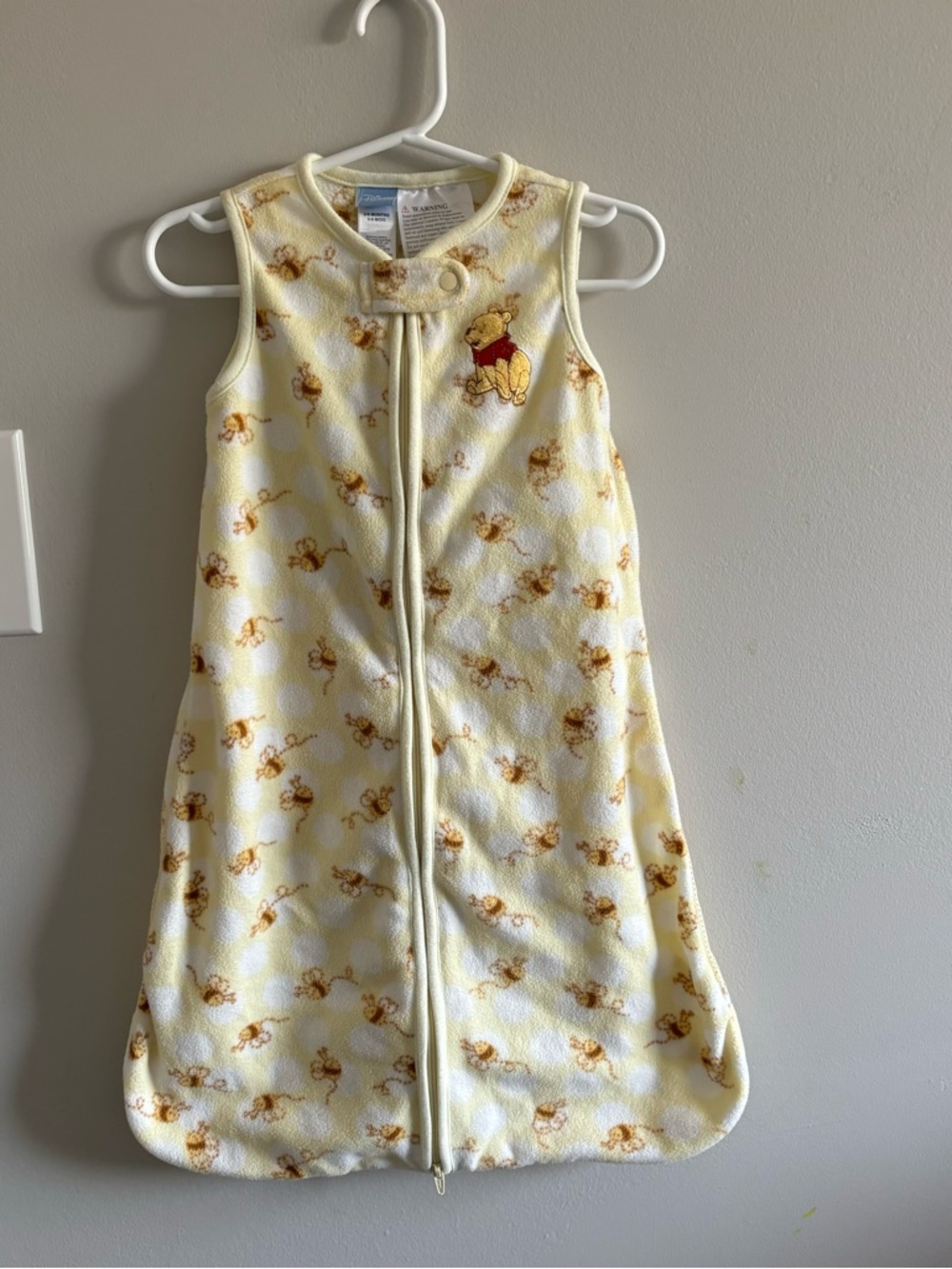 Disney baby Winnie the Pooh fleece sleepsack